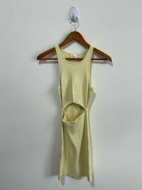 Aritzia Wilfred Free Cutout Midi Dress